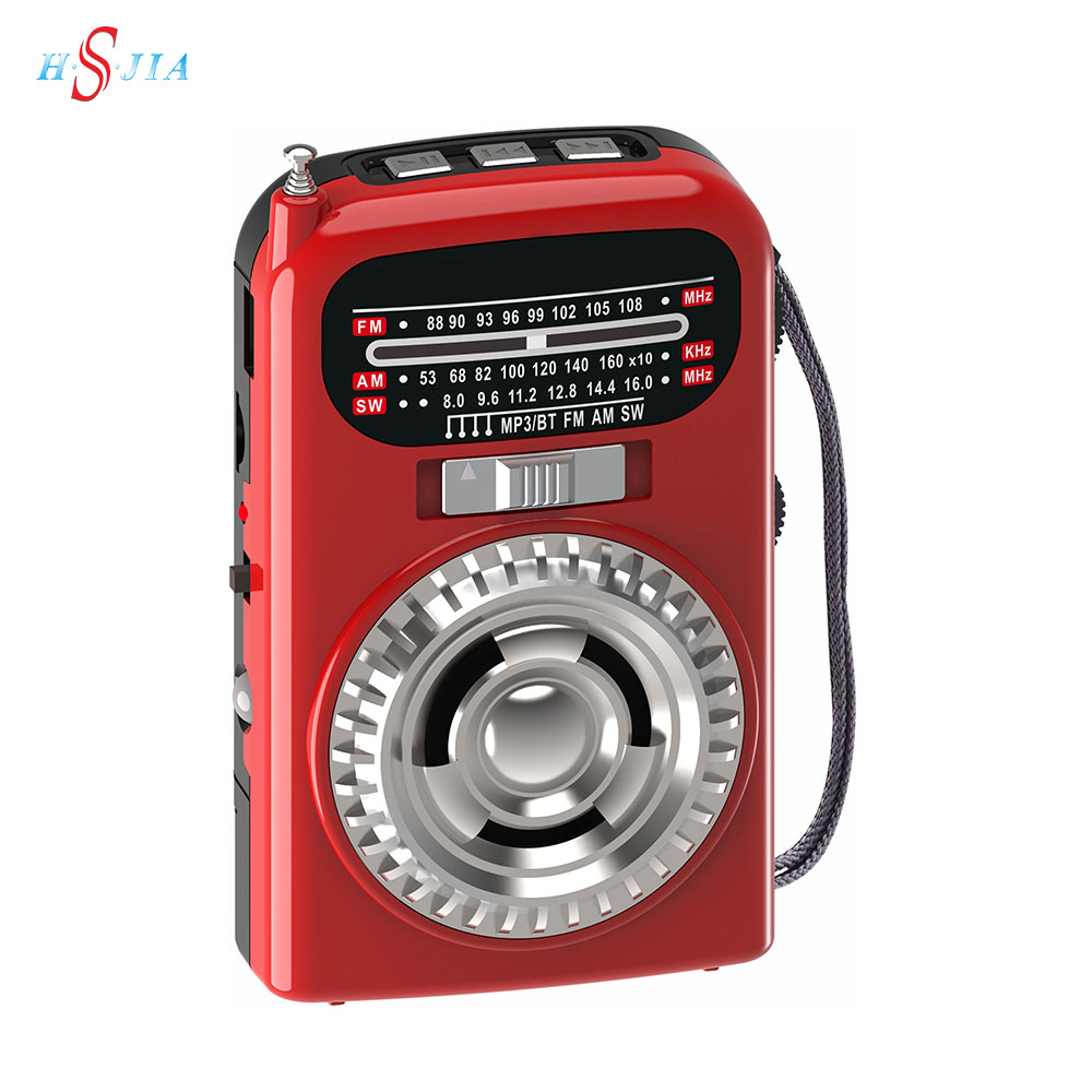 HS-2839 Multi-function Retro Style Portable Mini Outdoor Radio 