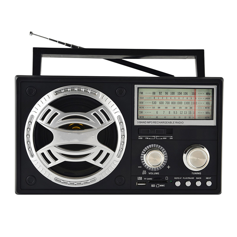 High quality shortwave radio receiver with DC JACK and MIC Input JACK