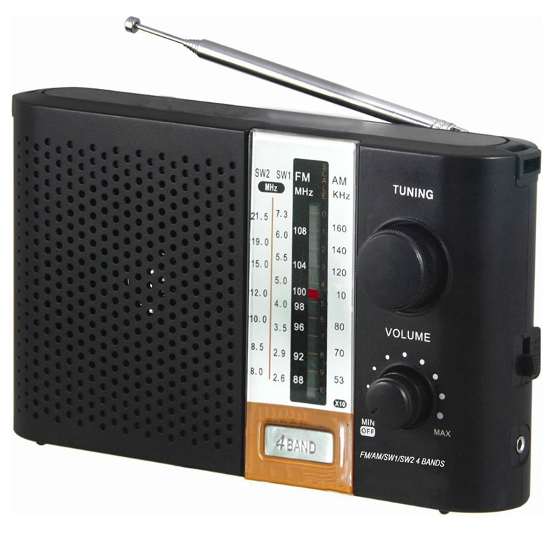 Multi-function radio long range portable radio with remote control