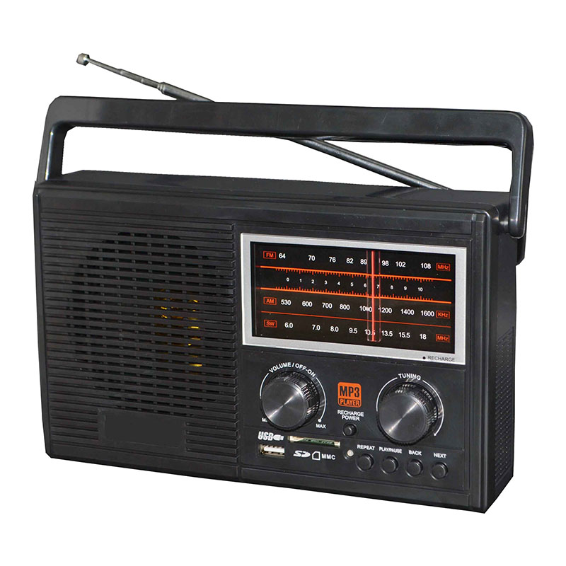 Wholesale multi band radios Built-in speaker battery powered radio