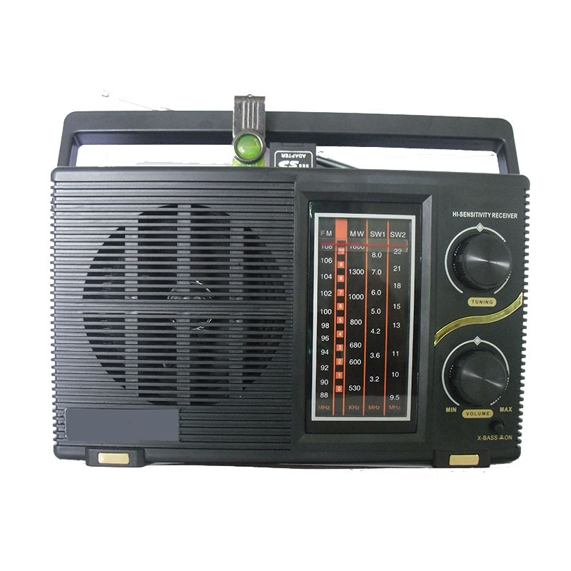 Good quality AM FM radio battery operated portable radio with SD card