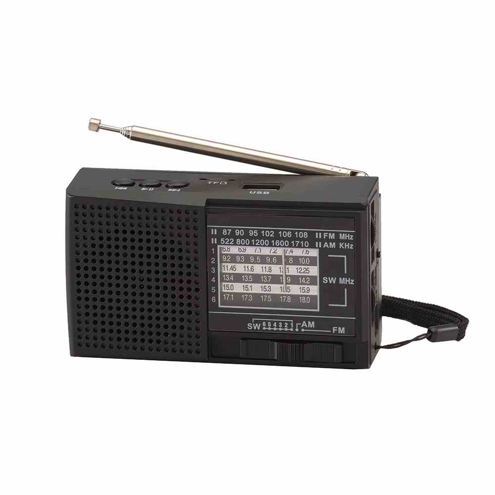 HS-2632 China supply cheap price portable vintage AM/FM/SW1-6 8 multi function 