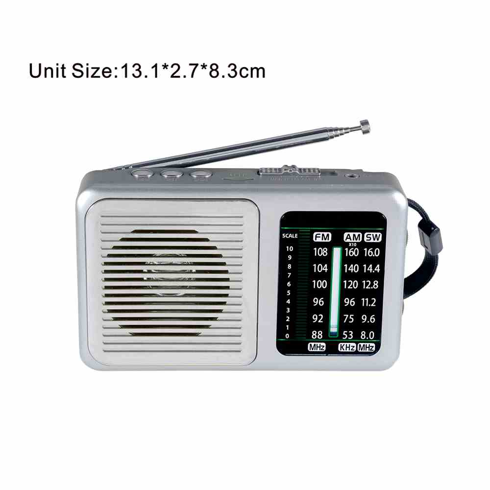 HS-2636 Best Sale Multifunctional Fm Radio Pocket Mini Am Fm Sw1-6 8 Bands Radio