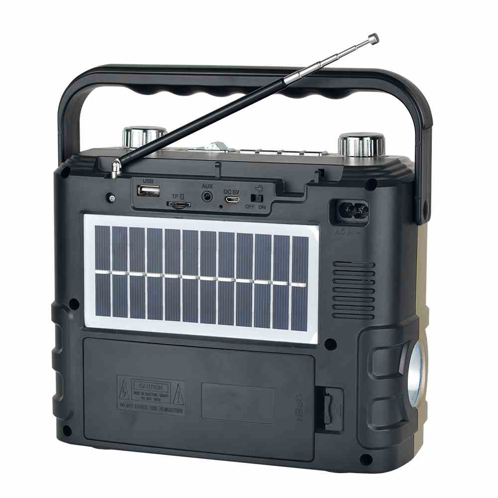 solar panel radio