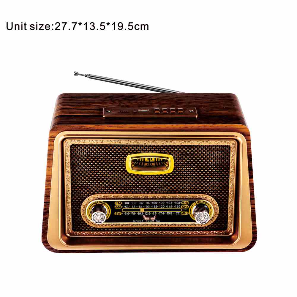 HS-2808 High quality Portable outdoor AM FM Radio with Torch light with usb tf