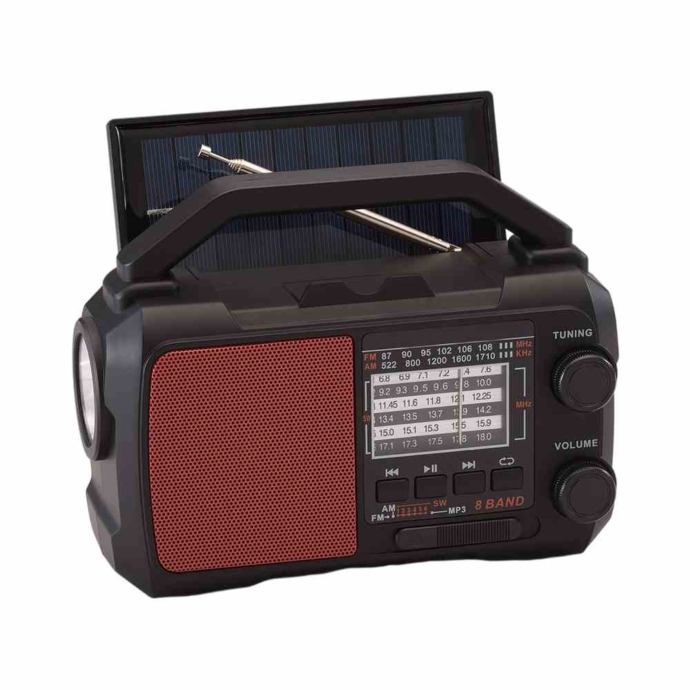 HS-2609 Hot selling Portable Retro Wooden Box FM/AM/SW 3 band radio with BT