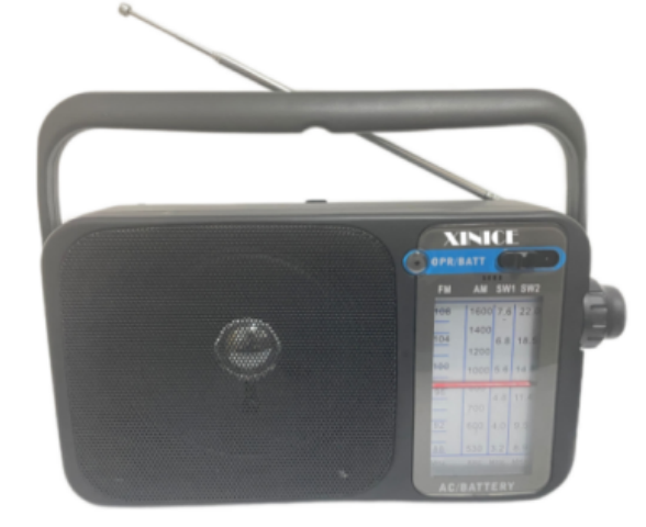 MLK-7941 High Sensitivity Handle Retro Am Fm Portable Radio Ac Dc Power bank