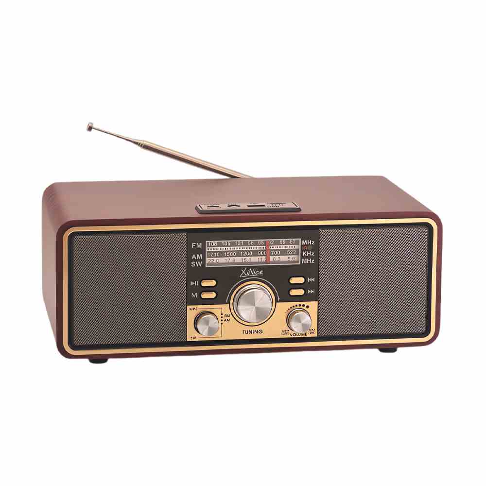 MLK-7816 Classic style AmFm Multifunctional radio Built in Speaker vintage radio