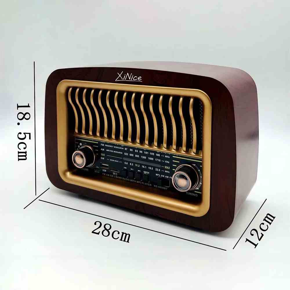 MLK-7847 Old Design Home Retro Vintage radio Wireless Am Fm Sw Radio Built-in 