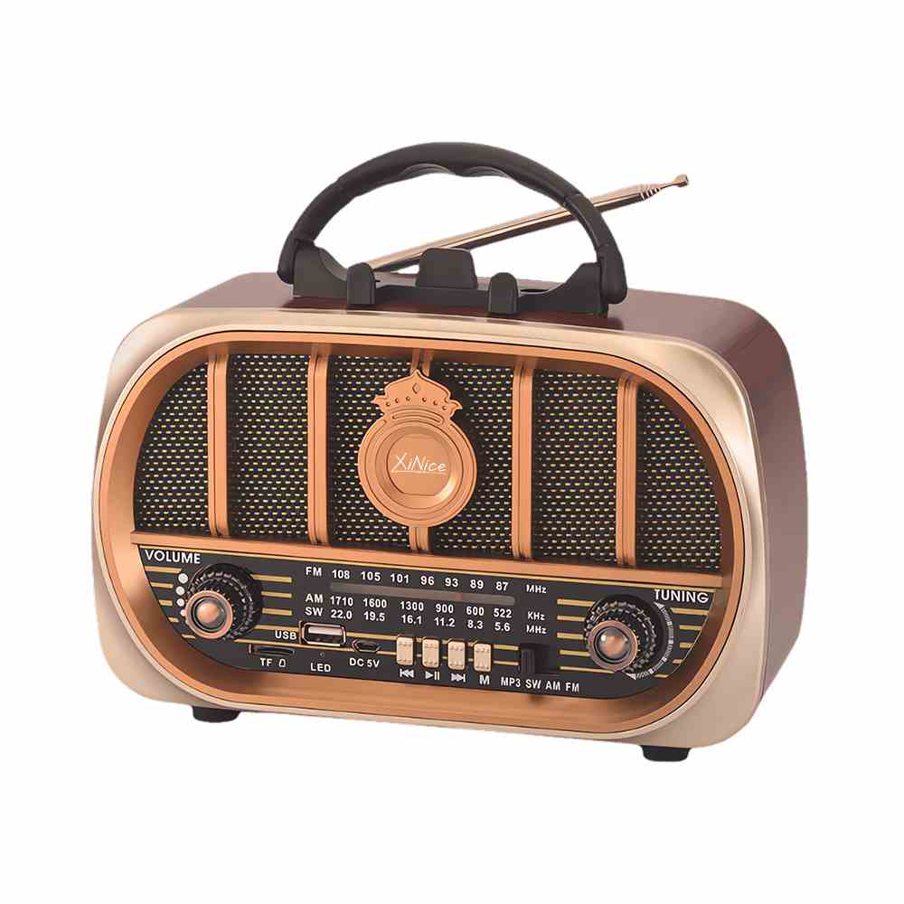 Hand crank radio