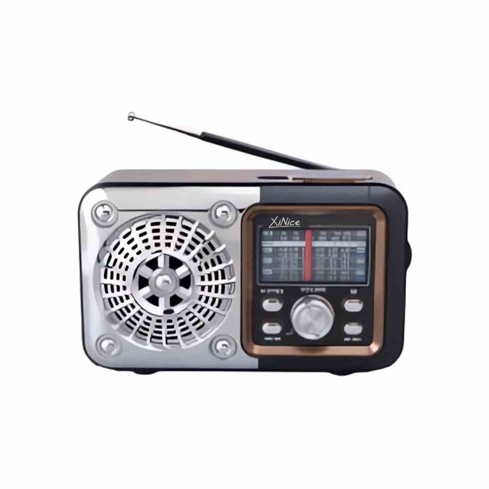 MLK-7917 Hight Quality Perfect Sound FM/AM/SW 3 Band Portable Radio with TF Card