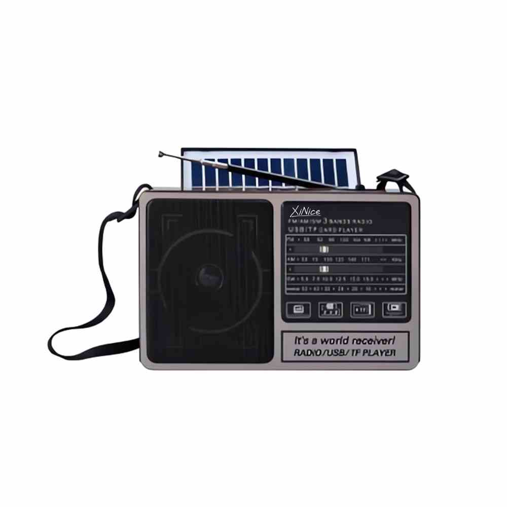 MLK-7923 New arrivals solar panel low band portable radio 3 band shortwave radio