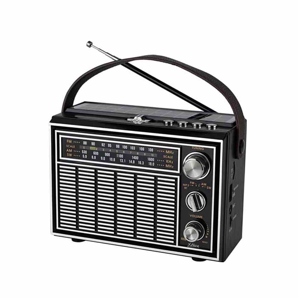 MLK-7939Portable USB Speaker BT Radio FM AM SW with LED Light Best Selling Radio