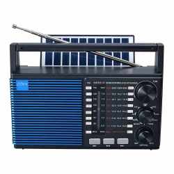 MLK-7932 New Coming Solar rechargeable wireless radio portable Vintage radios