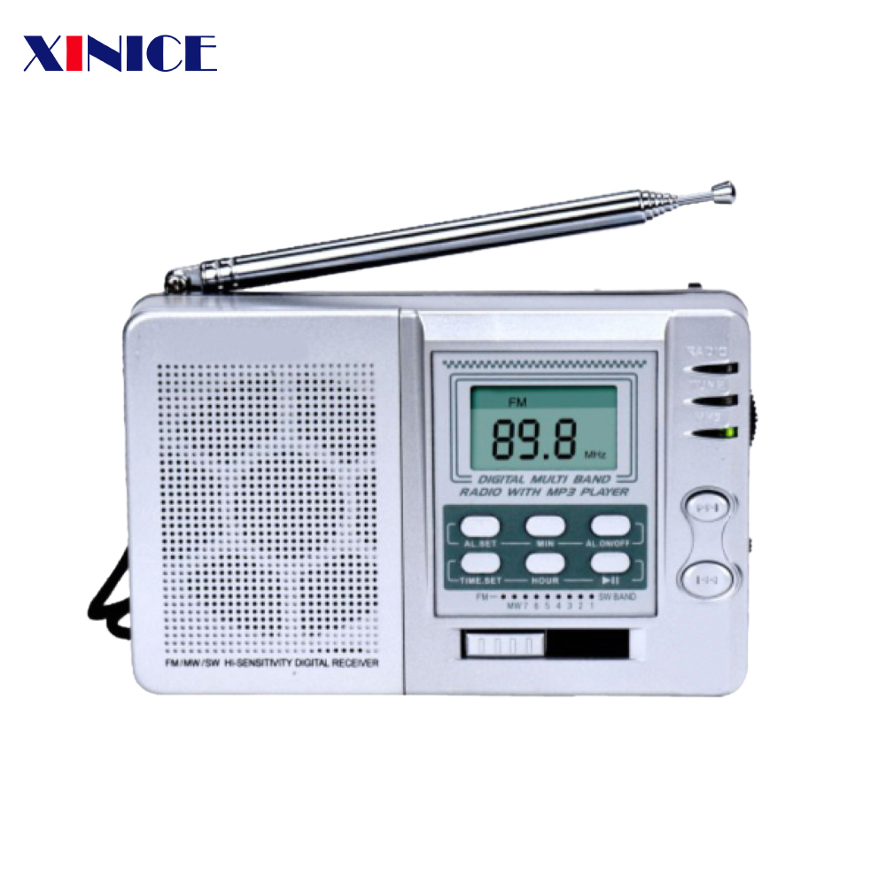 High sensitivity battery operated Radios full band pocket digital Radio 